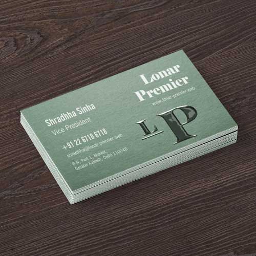 1 Side UV Business Card